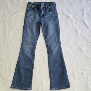 NWT American Eagle Outfitters Size 00 Short Kick Boot Stretch Womens